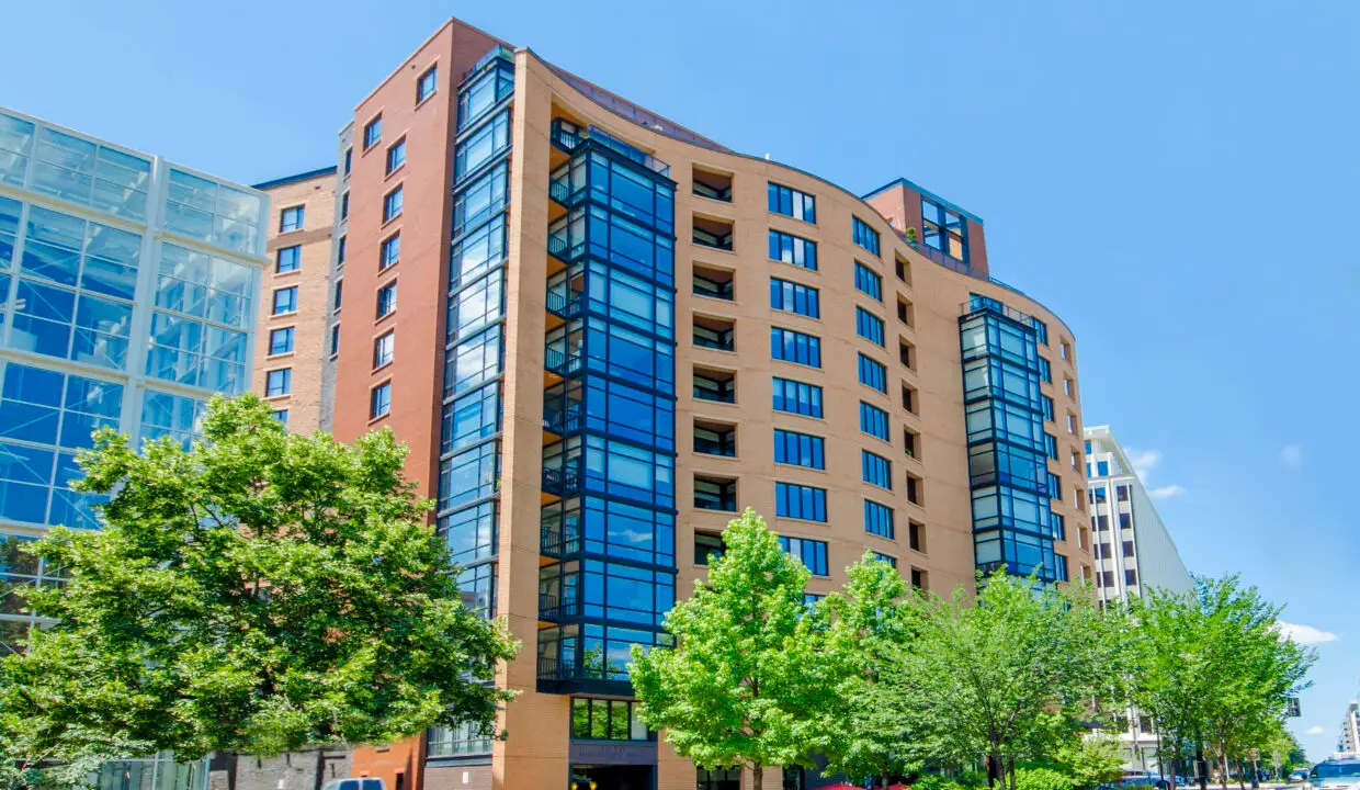 Ten Ten Mass luxury condominium building exterior at 1010 Massachusetts Ave NW, Washington, DC
