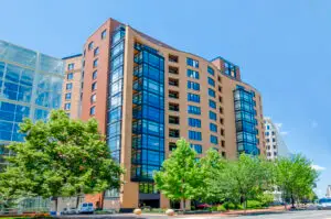 Ten Ten Mass luxury condominium building exterior at 1010 Massachusetts Ave NW, Washington, DC