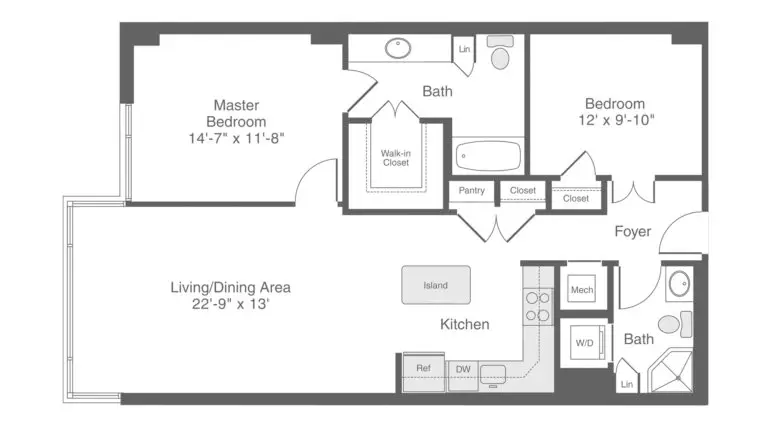 Floor Plan — Wardman Residential