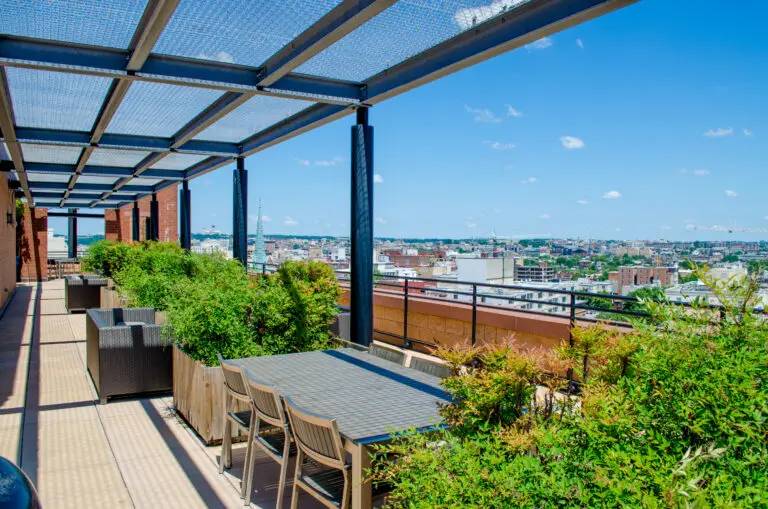 Roof terrace — Ten Ten Mass #708, Washington, DC