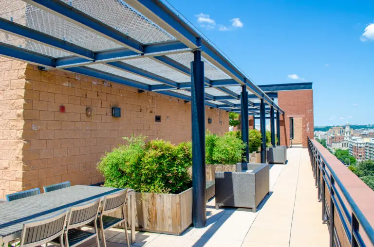 Roof terrace — Ten Ten Mass #708, Washington, DC