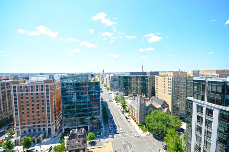 Roof view — Ten Ten Mass #708, Washington, DC