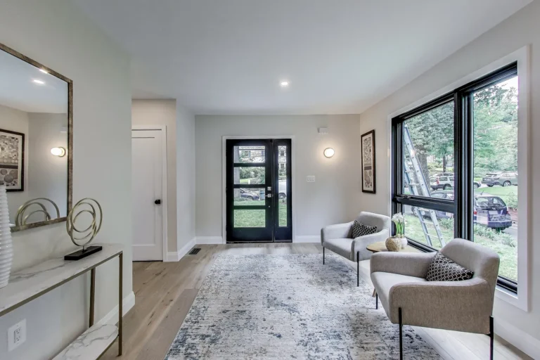 Foyer and Front Door — 1739 Shepherd St NW, Washington, DC