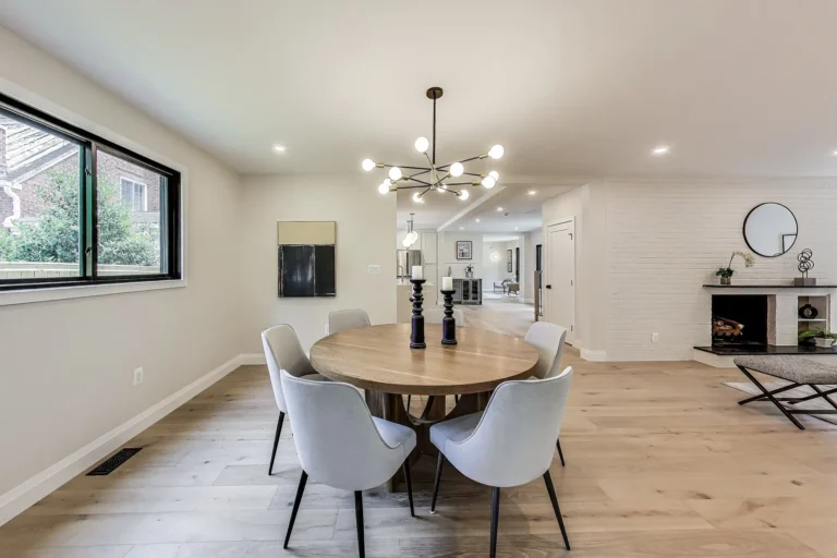 Dining Room and Living Room View — 1739 Shepherd St NW, Washington, DC