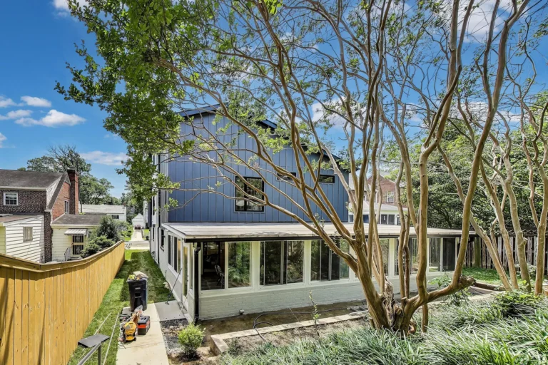 Rear Exterior — 1739 Shepherd St NW, Washington, DC