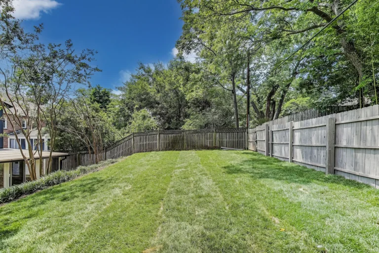Fenced Backyard — 1739 Shepherd St NW, Washington, DC