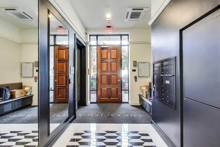 Lobby entrance — The Pacifica, Washington, DC
