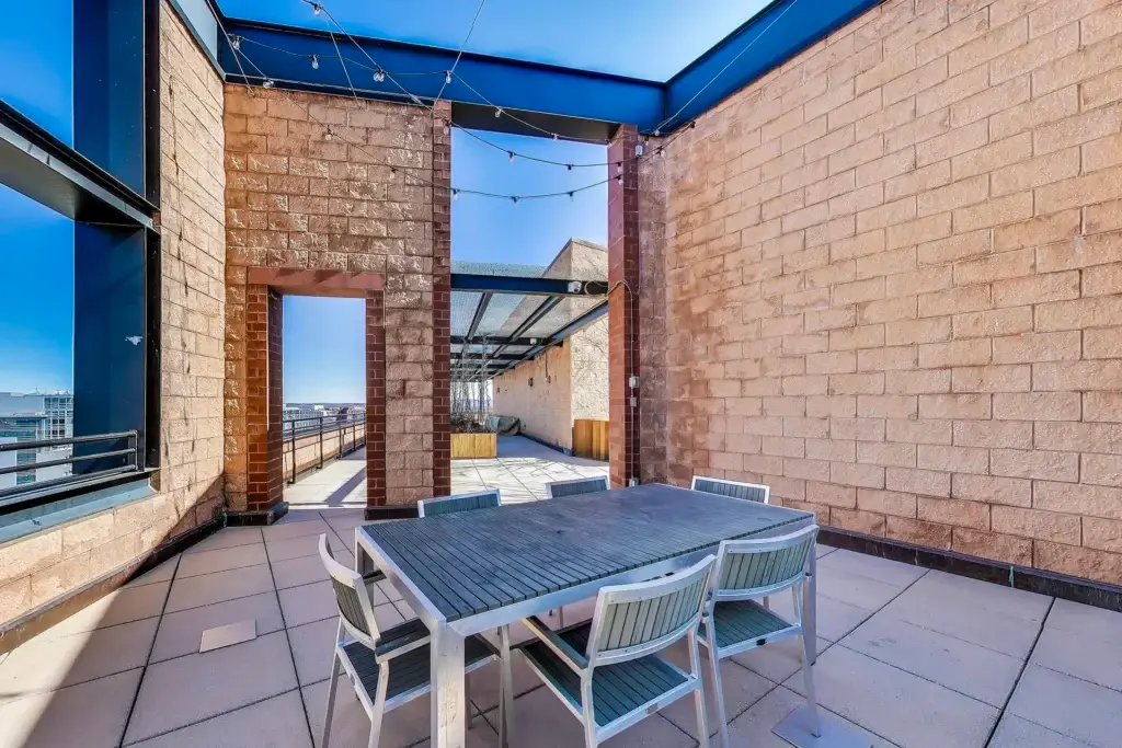 Ten Ten Mass - Rooftop Dining Area