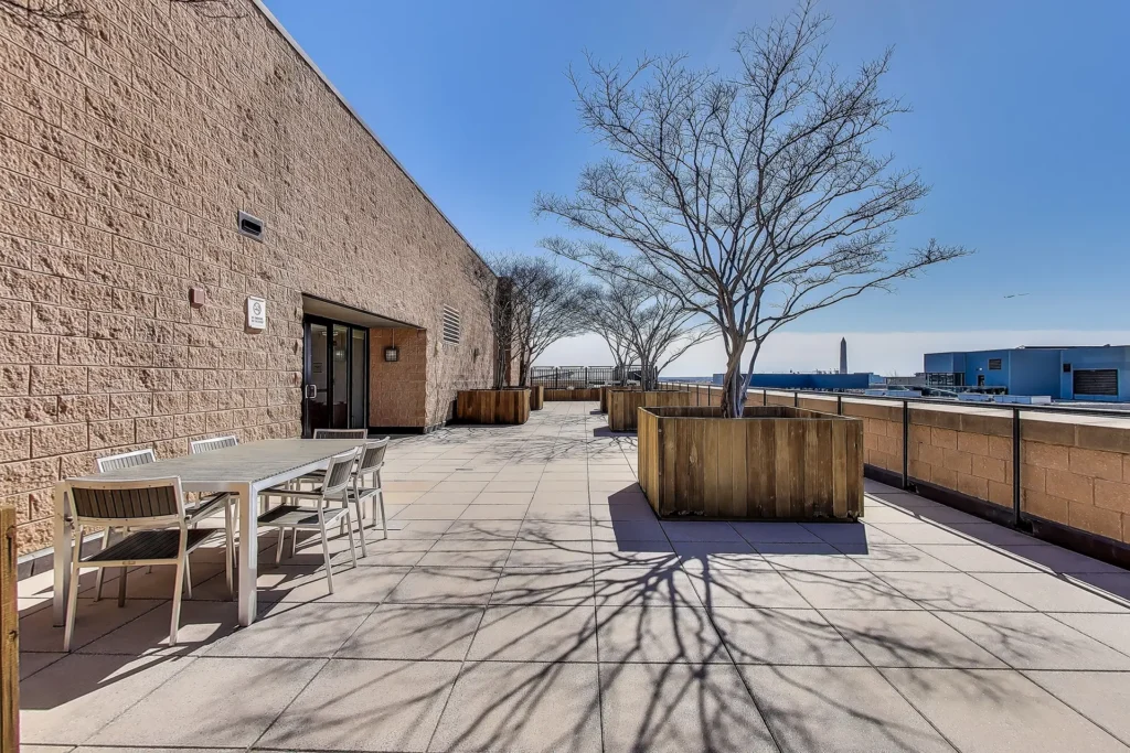 Ten Ten Mass - West rooftop terrace seating
