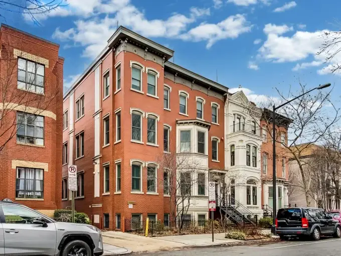 Timeless classic exterior at 1310 12th St NW #2, Washington, DC 20005.