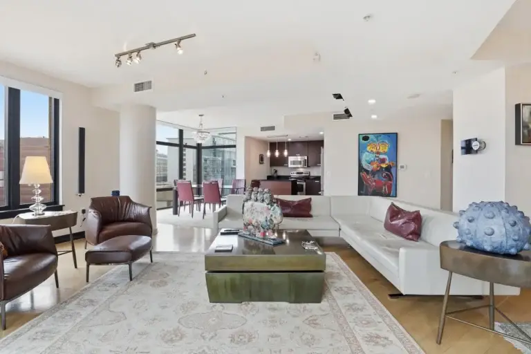 Living room — 1010 Massachusetts Ave NW #804, Washington, DC