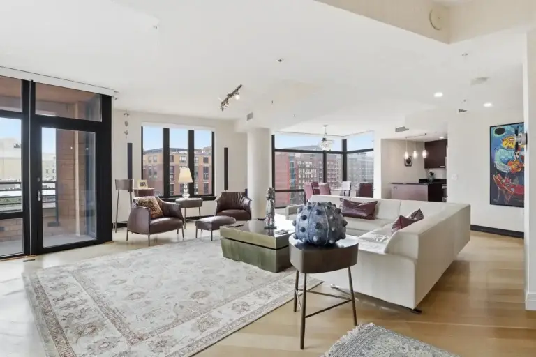Living room — 1010 Massachusetts Ave NW #804, Washington, DC
