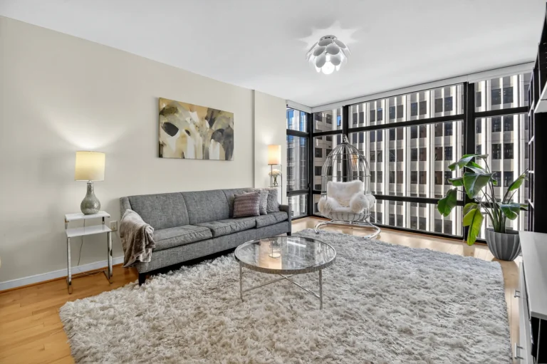 Living room — 1010 Massachusetts Ave NW #708, Washington, DC