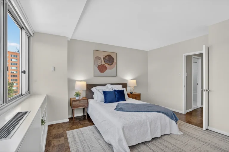 Primary bedroom — 4101 Cathedral Ave NW #1107, Washington, DC