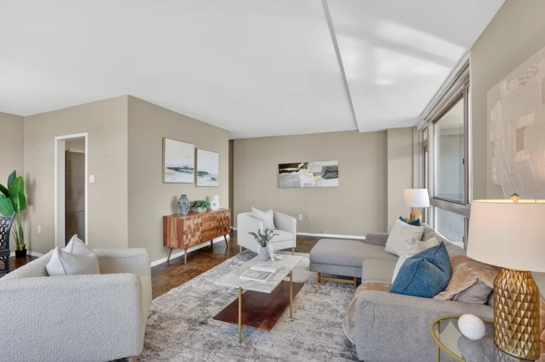 Living room — 4101 Cathedral Ave NW #1107, Washington, DC