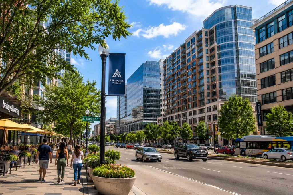 Arlington neighborhood — Wardman Residential at Compass