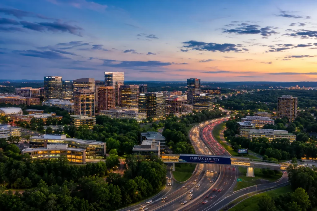Fairfax County neighborhood — Wardman Residential at Compass