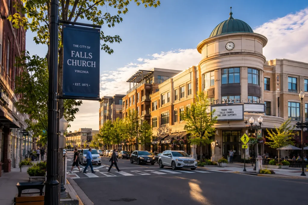 Falls Church neighborhood — Wardman Residential at Compass