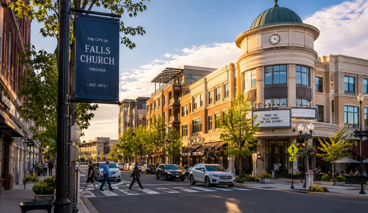 Falls Church neighborhood — Wardman Residential at Compass
