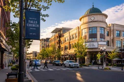 Falls Church neighborhood — Wardman Residential at Compass