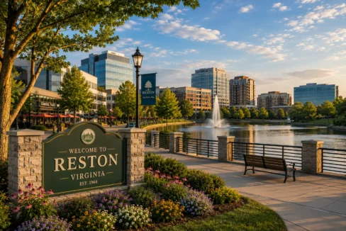 Reston neighborhood — Wardman Residential at Compass