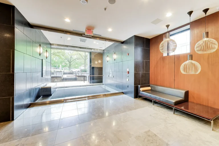 Lobby entrance — Ten Ten Mass, Washington, DC