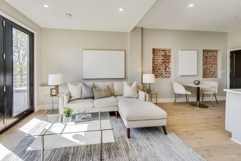 Living and dining area — 207 Florida Ave NW #3, Washington, DC