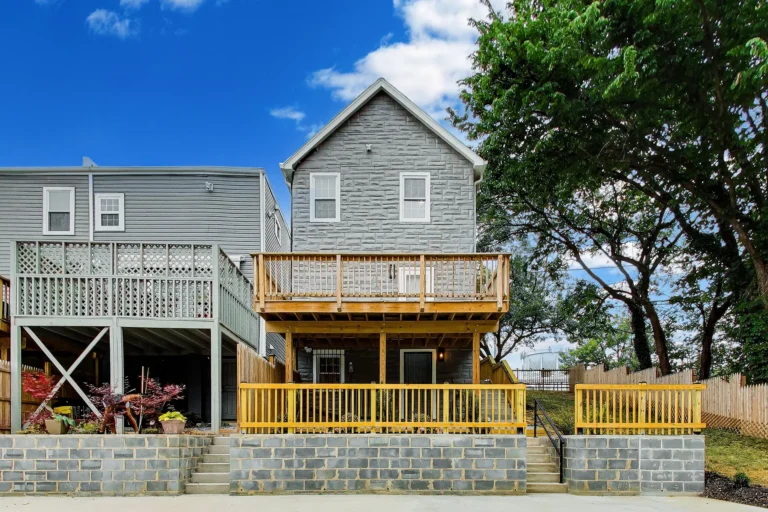 Rear exterior — 2553 Alabama Ave SE, Washington, DC