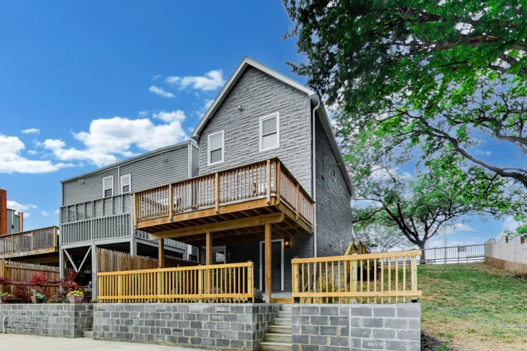 Rear exterior — 2553 Alabama Ave SE, Washington, DC
