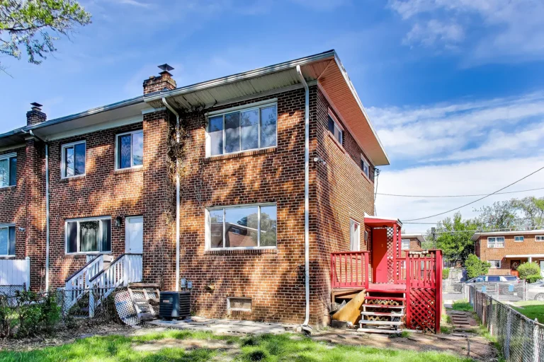 Rear exterior — 637 Maury Ave, Oxon Hill, MD
