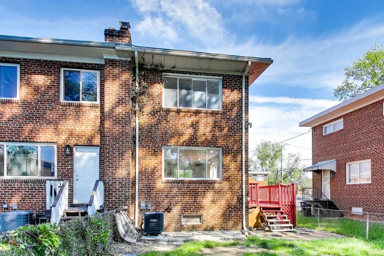 Rear exterior — 637 Maury Ave, Oxon Hill, MD
