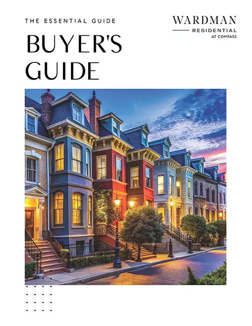 Cover of the Wardman Home Buyer’s Guide for buyers purchasing real estate in Washington DC, Maryland, and Virginia.