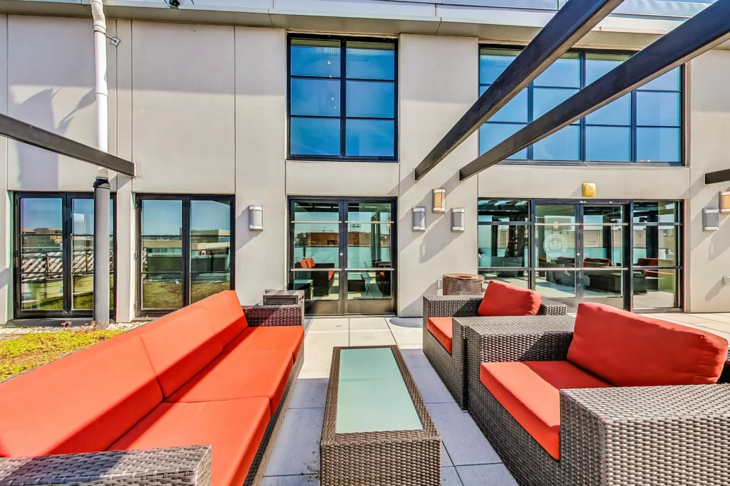 The Alta Roof Deck Seating – 1133 14th St NW, Washington DC