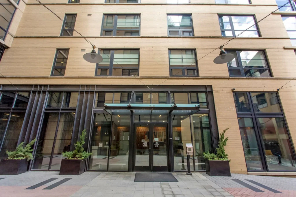 The Flats at Union Row — Lobby Entrance