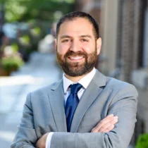 Professional headshot of Reza Akhavan of Wardman Residential in Washington DC