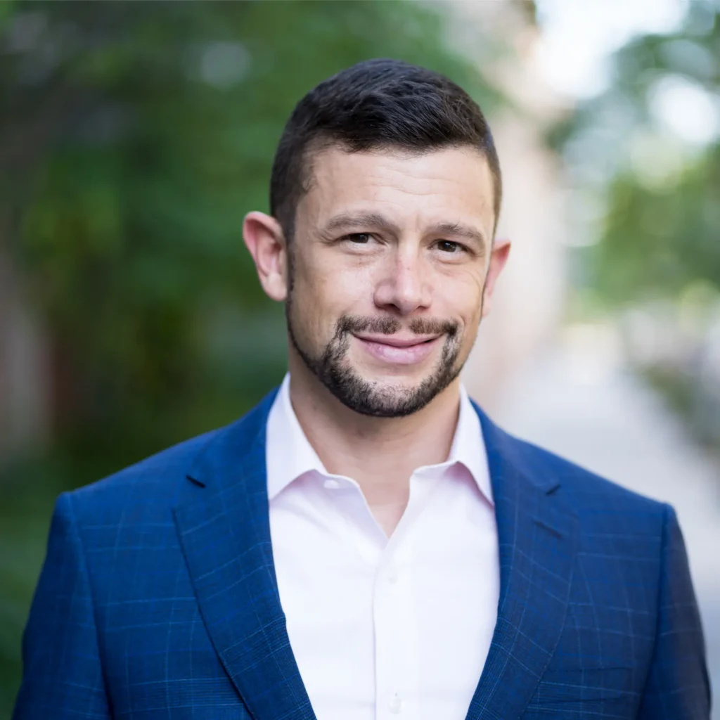 Professional headshot of Tom Bauer, Co-Principal of Wardman Residential in Washington DC