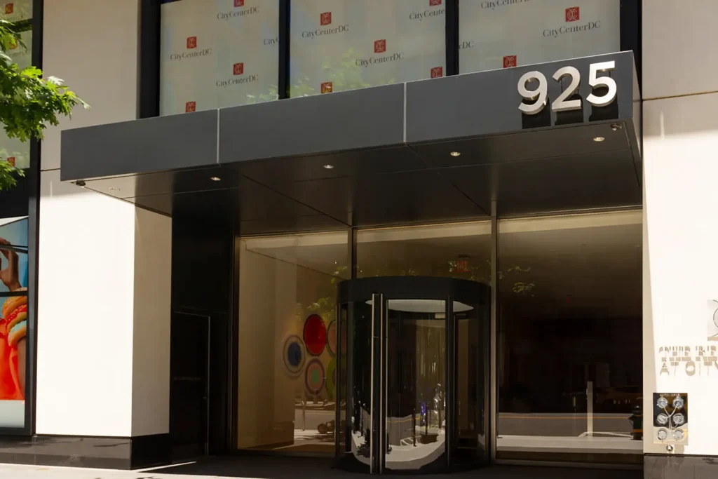 The Residences at CityCenter Entrance – 925 H St NW, Washington DC