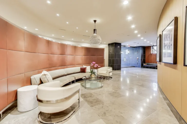 Building Lobby, Elevator Vestibule View — Ten Ten Mass, 1010 Massachusetts Ave NW, Washington, DC
