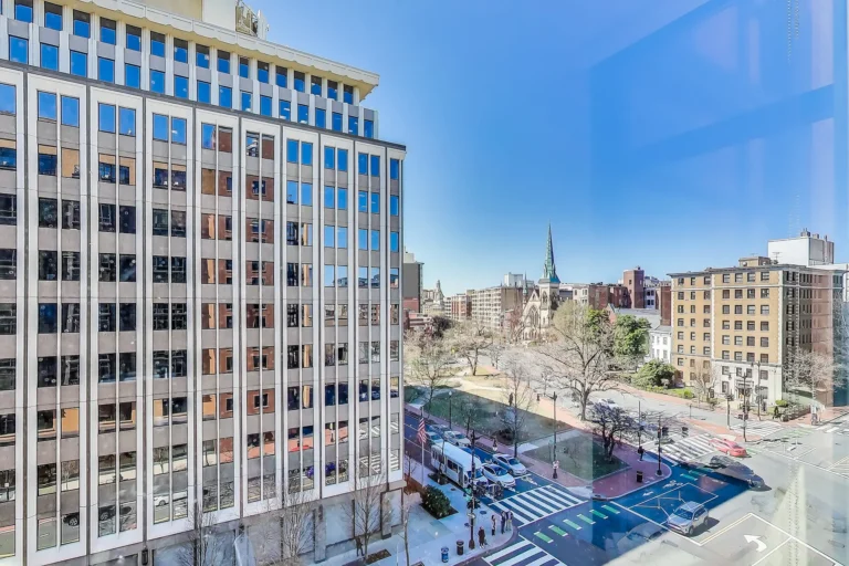 City View from Residence — 1010 Massachusetts Ave NW #805, Washington, DC