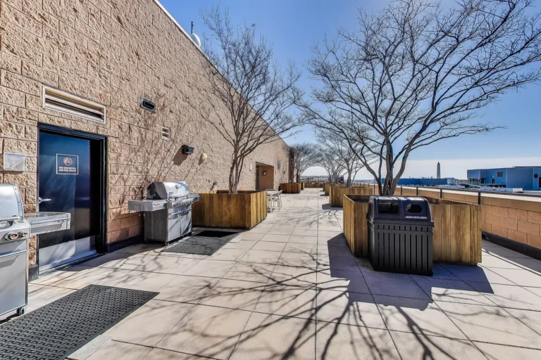 Rooftop Terrace, Grills and Monument View — Ten Ten Mass, 1010 Massachusetts Ave NW, Washington, DC