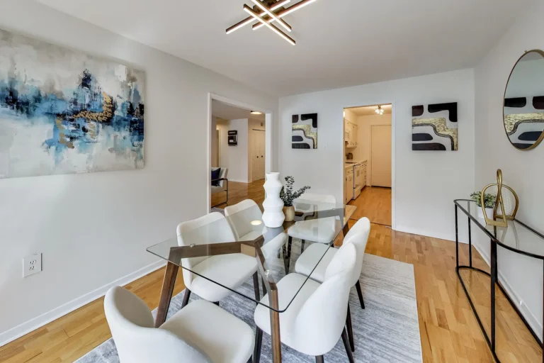 Dining Room with Kitchen View — 2501 Calvert St NW #103, Washington, DC