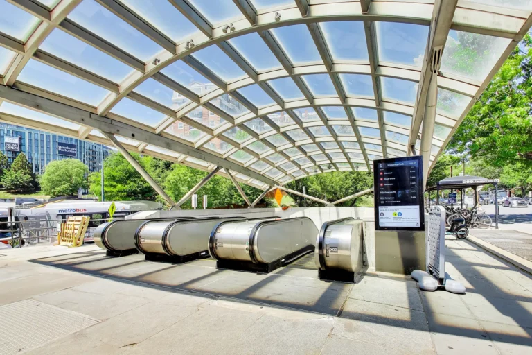 Woodley Park Metro Escalators — near Shoreham North Condominium, 2501 Calvert St NW, Washington, DC
