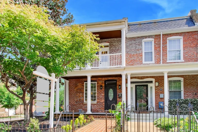 Front Exterior with Balcony — 419 12th St NE, Washington, DC