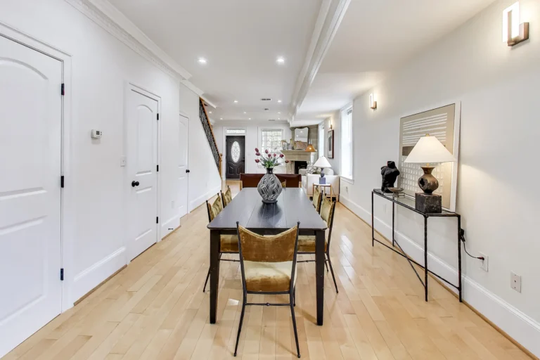 Dining Room with Living Room View — 419 12th St NE, Washington, DC