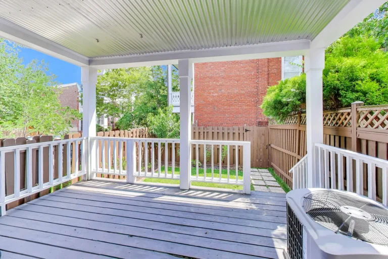 Rear Porch — 419 12th St NE, Washington, DC