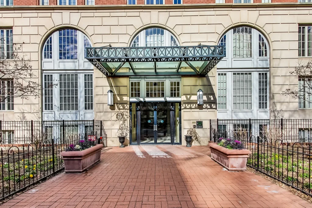 1441 Rhode Island Building Entrance – Logan Circle, Washington DC