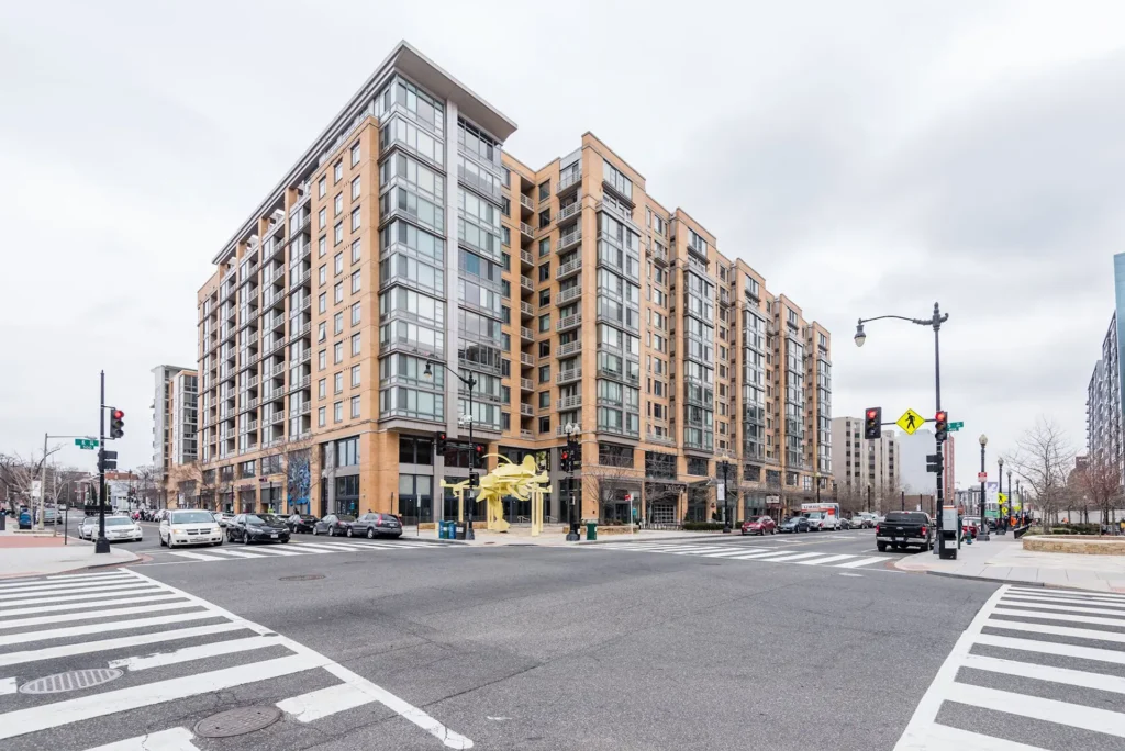 City Vista Exterior Intersection View – 475 K St NW, Washington DC