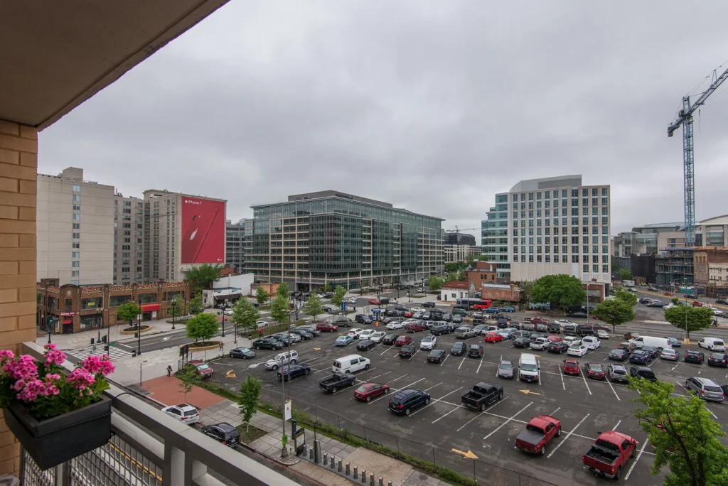 City Vista Balcony View – 475 K St NW, Washington DC