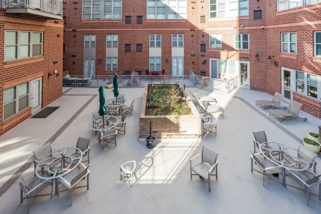 The Radius Courtyard – 1300 N St NW, Washington DC