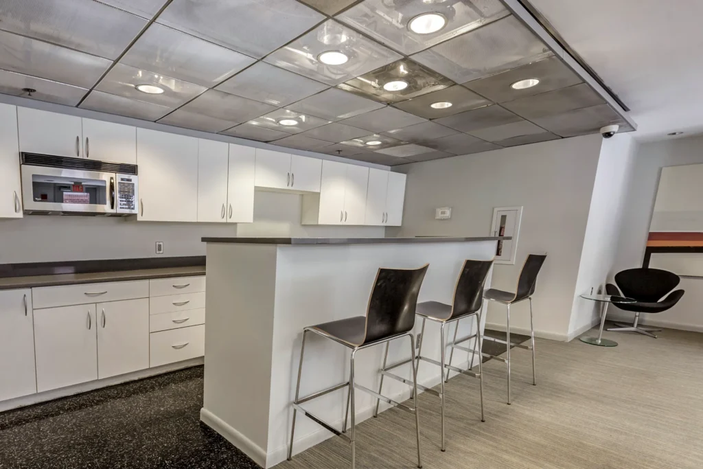 The Radius Club Room Kitchen – 1300 N St NW, Washington DC